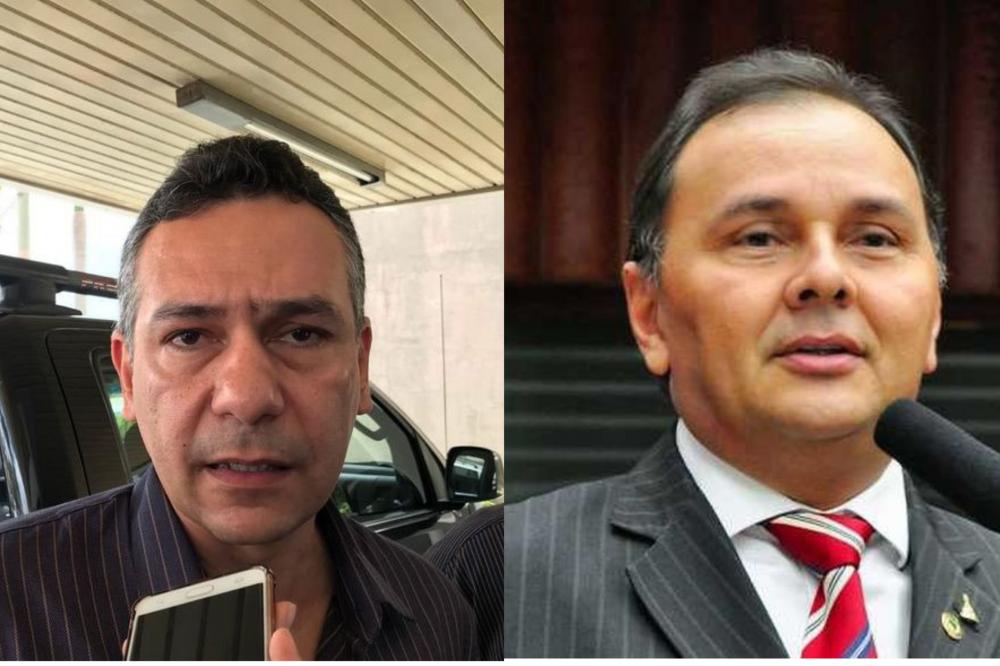 O prefeito de Santa Rita e o deputado estadual Manoel Ludgério estão envolvidos na investigação (Foto: Arte/Debate Paraíba)