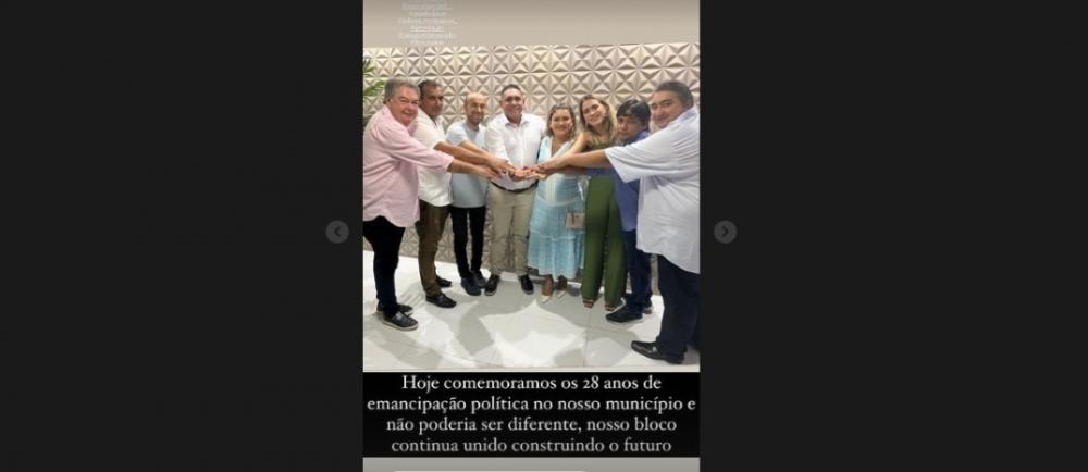 Vice-prefeito Hélio Roque e vereadores voltam ao grupo político de João Neto, em Aparecida
