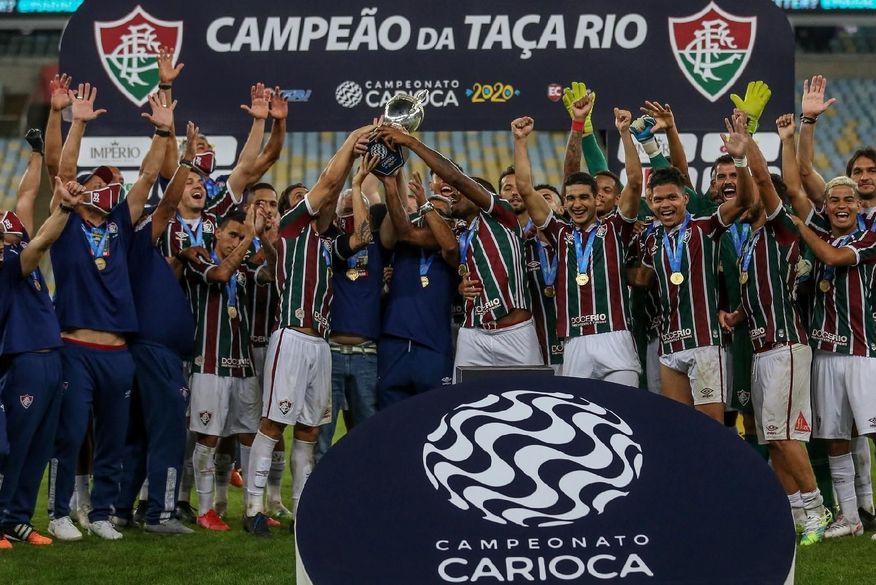 Agora, o Campeonato Carioca será definido em dois jogos entre os mesmos Fluminense e Flamengo. As datas ainda não estão definidas. (Foto: Reprodução).