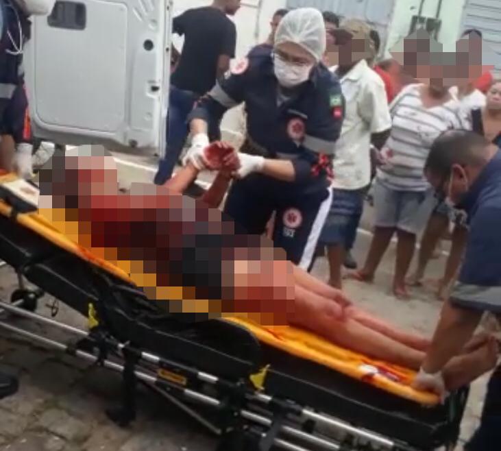 Diligências foram empreendidas por guarnições da Polícia Militar, porém sem êxito na captura do suspeito até o presente momento (Foto: Reprodução Redes Sociais)