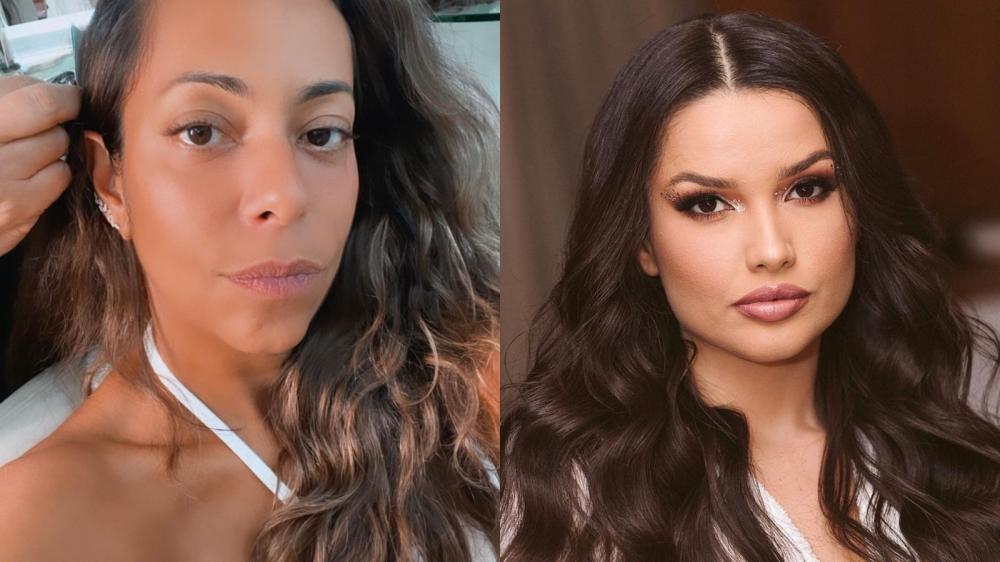 Samantha Schmutz faz comentário negativo sobre Juliette Freire nas redes sociais (Foto: Reprodução/Redes Sociais)