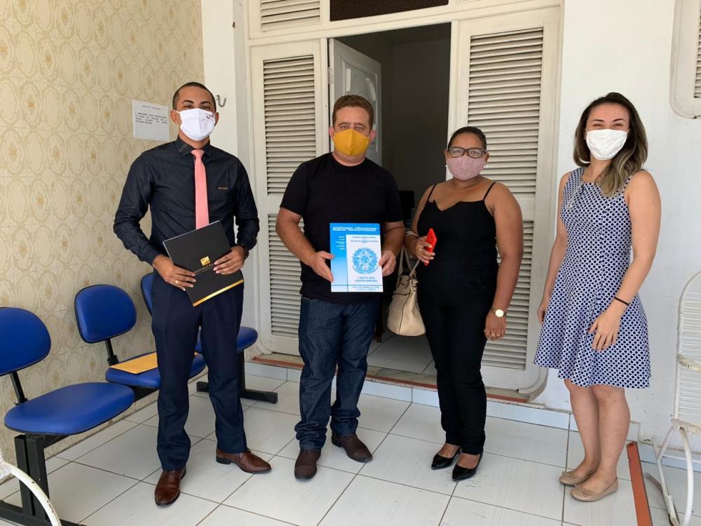 Advogado sousense realiza procedimento extrajudicial inovador na Comarca de Pombal. (Foto: Reprodução).