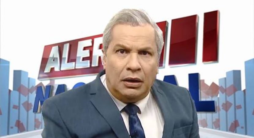 Sikera Jr detona bora do muro da Rádio Tabajara que vai custar mais de R$ 200 mil. (Foto: Reprodução).