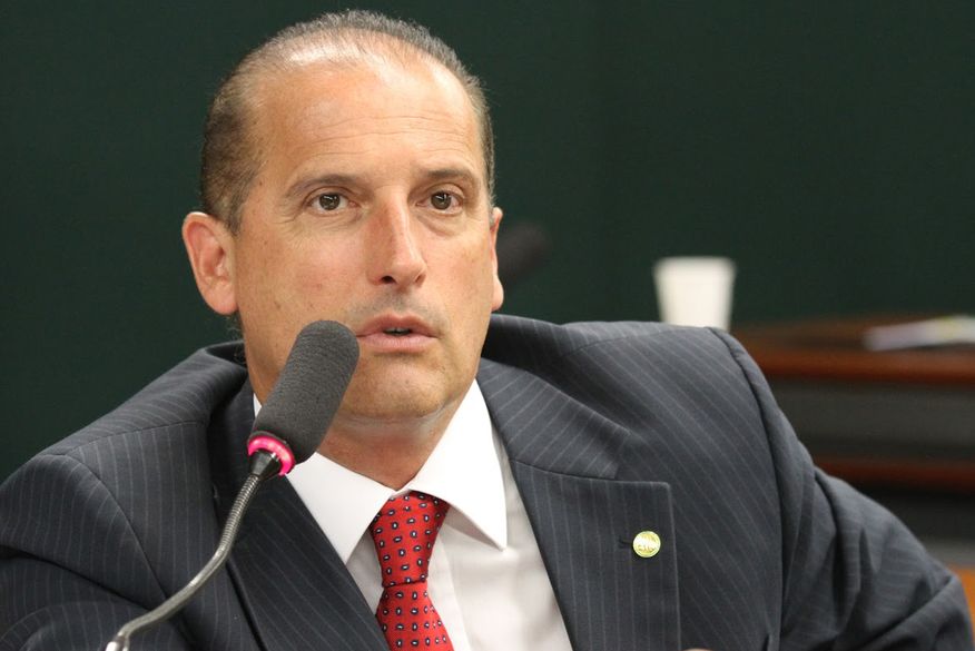 Onyx Lorenzoni testou positivo para o Coronavírus (Foto: Reprodução).