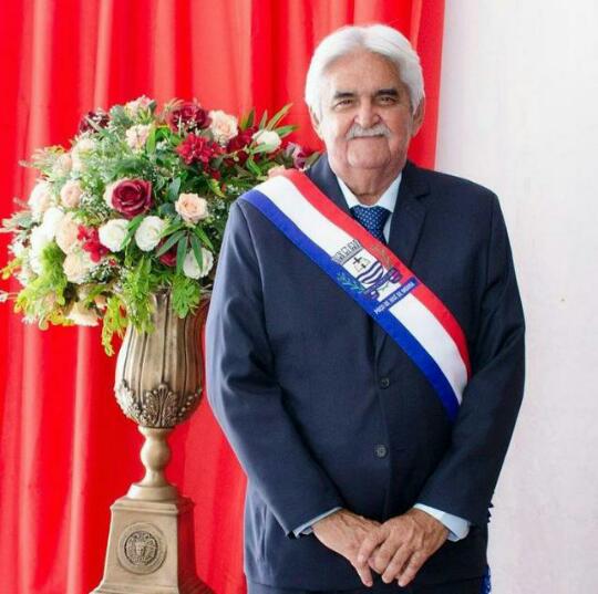 Prefeito de Poço José de Moura sofre acidente na BR-230. (Foto: Reprodução).