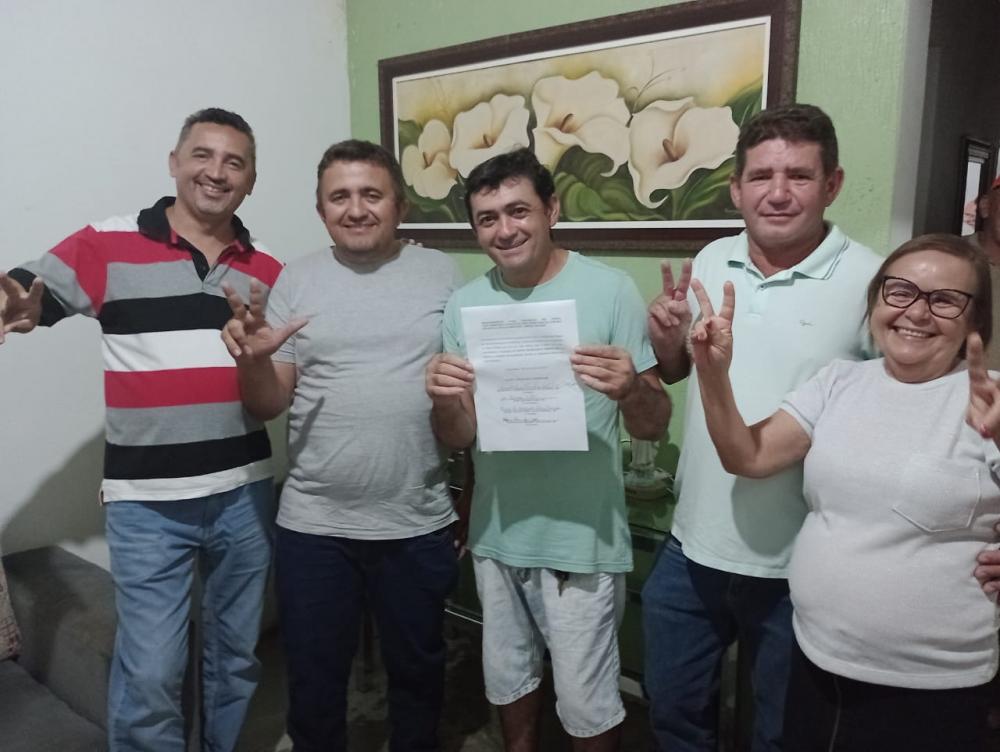 A chapa inscrita representa o grupo de oposição do município. (Foto: Reprodução).