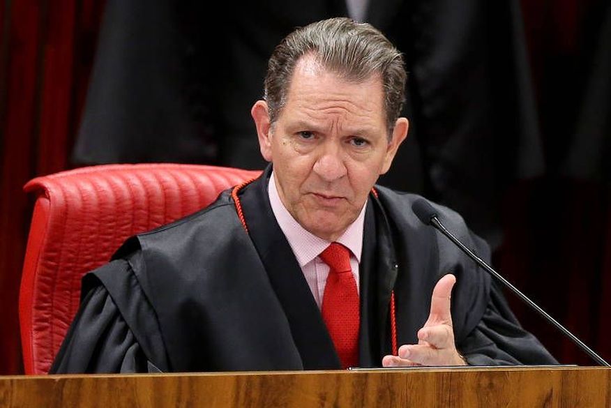O presidente do STJ (Superior Tribunal de Justiça), ministro João Otávio Noronha, 63, testou positivo para Covid-19. (Foto: Reprodução).