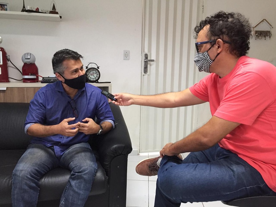 Leonardo Gadelha - PSC, pré-candidato a prefeito de Sousa. (Foto: Debate Paraíba).