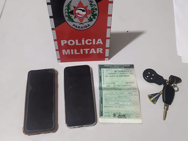 Ação do BOPE prende suspeitos de praticarem assaltos no Sertão. (Foto: Reprodução).