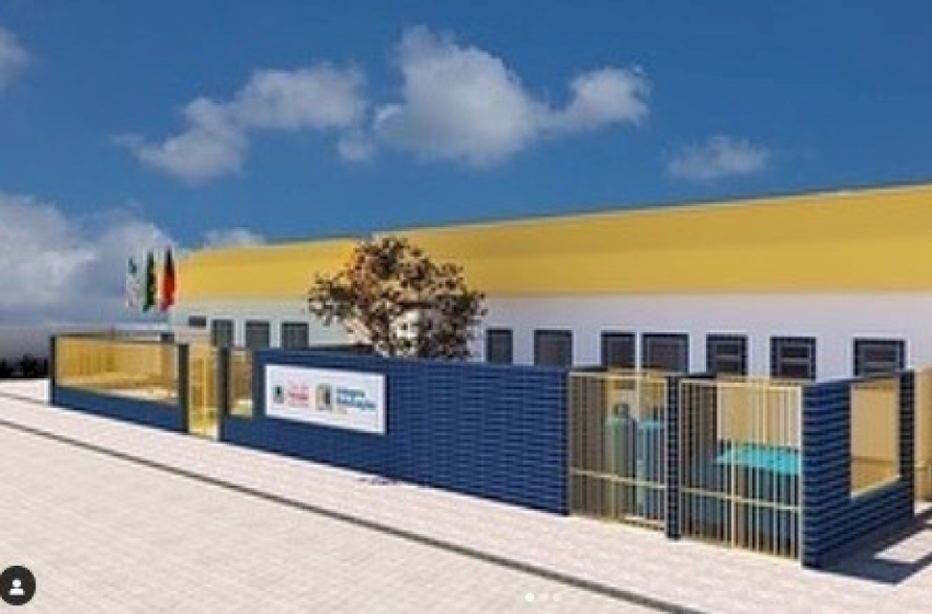 Projeto de creche que será construída no Lastro (Foto: Reprodução)