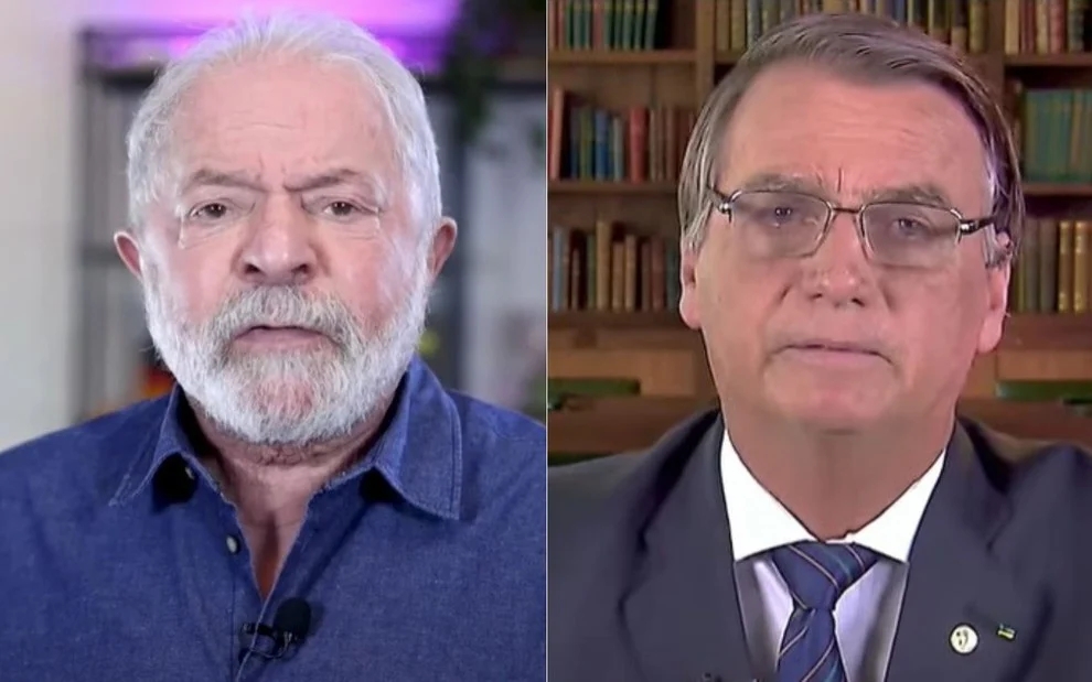 Rivais, Luiz Inácio Lula da Silva e Jair Bolsonaro não participarão de entrevista na Globo (Foto: Notícias da TV)