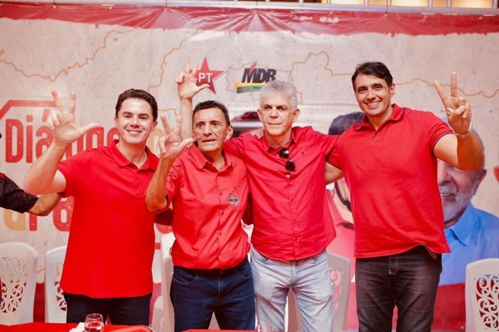 André Gadelha fecha parceria com pré-candidato a deputado federal (Foto: Divulgação)