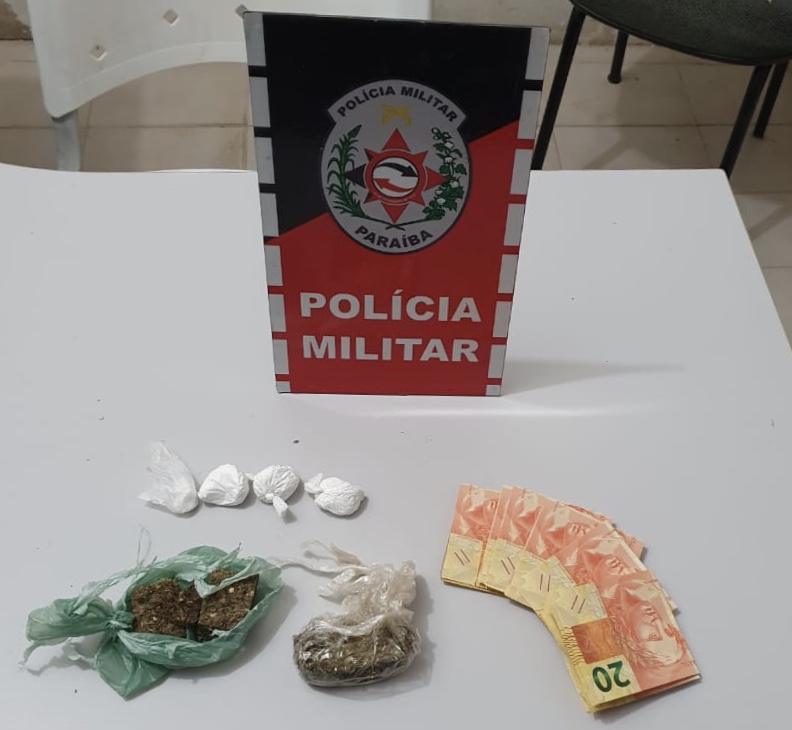 Material apreendido pela Polícia Militar. (Foto - Reprodução)