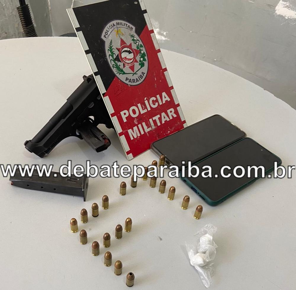 O acusado foi conduzido à delegacia de Polícia Civil com o material apreendido, para serem realizados os procedimentos que determinam a Lei (Foto: Reprodução)