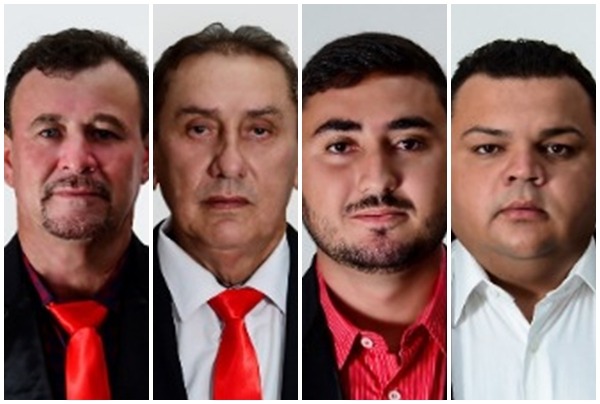 Vereadores cassados do município de Nazarezinho. (Foto: Debate Paraíba).