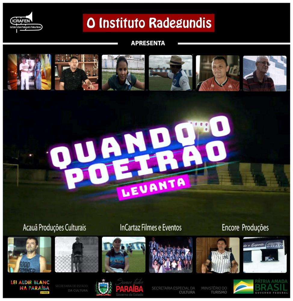 O filme tem a direção da professora Adriana Caldas, roteiro de Anderlúcia Caldas e na técnica, um grupo de profissionais do cinema paraibano. (Foto: reprodução).