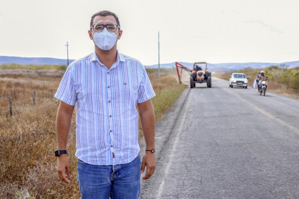 O prefeito Segundo buscou junto a secretaria de Infraestrutura e Recursos Hídricos a resolução desse problema. (Foto: Divulgação).