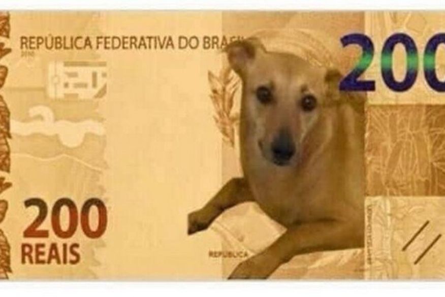 No último dia 29, após anúncio de que o Brasil terá, a partir de agosto, uma nota de R$ 200, memes viralizaram nas redes sociais. (Foto: Reprodução).