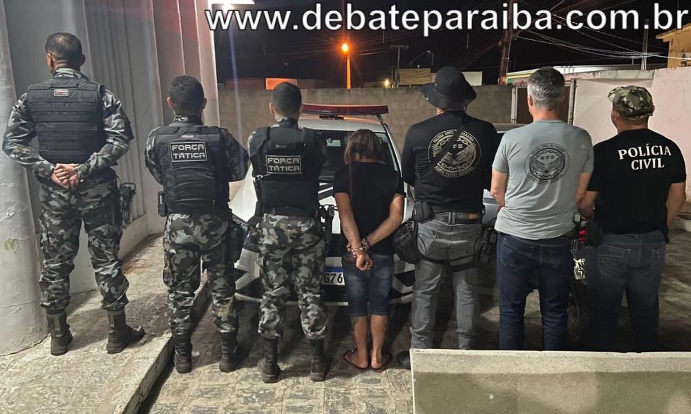 Após ser capturado, o indivíduo foi conduzido à delegacia de Polícia Civil e apresentado ao delegado de plantão para serem adotados os procedimentos que determinam a lei (Foto: Reprodução)