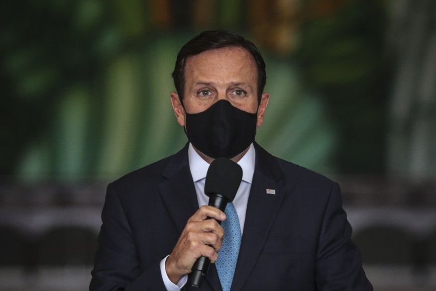 O governador de São Paulo, João Doria (PSDB) (Foto: Reprodução).