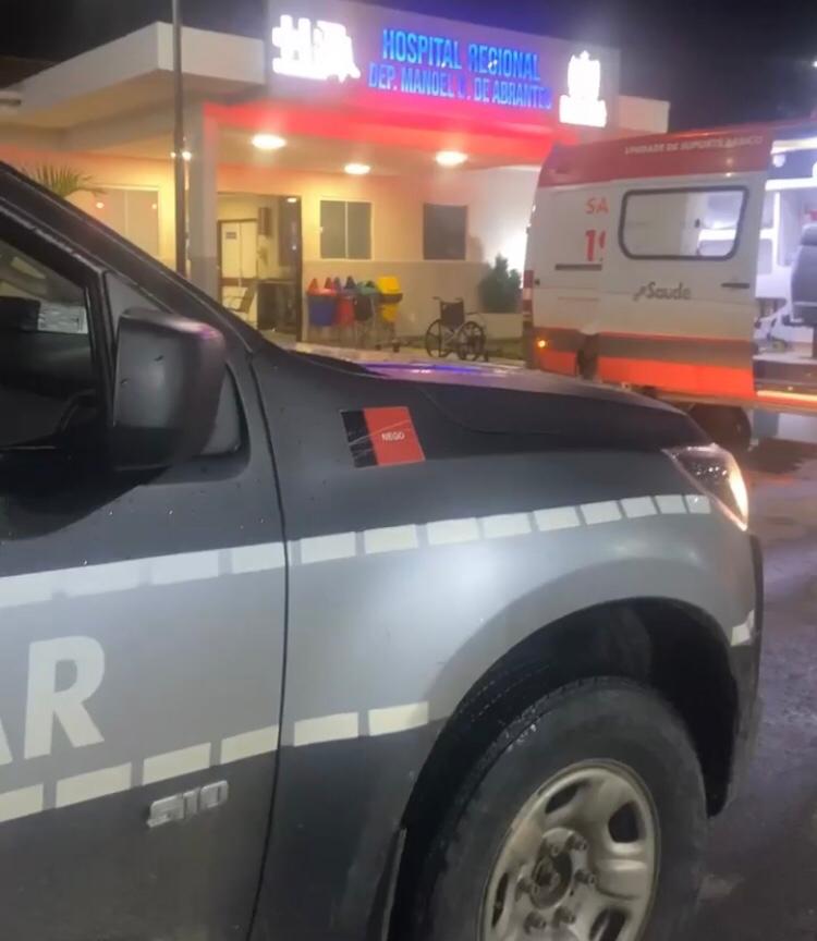 A arma utilizada no incidente não foi localizada, porém um Boletim de Ocorrência sobre o ocorrido foi registrado na delegacia de Polícia Civil (Foto: Reprodução)