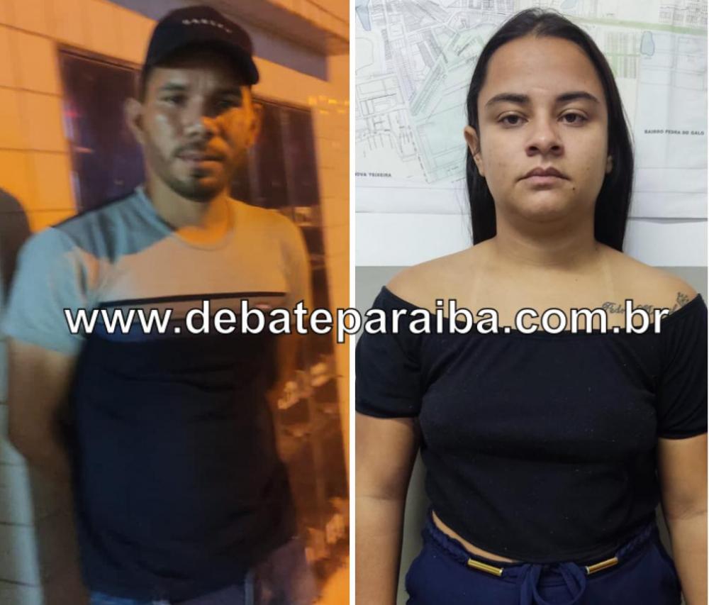 O casal teve as prisões preventivas decretadas pelo Juiz de Direito plantonista, após o flagrante ter sido feito pela Polícia Militar (Foto: Reprodução)