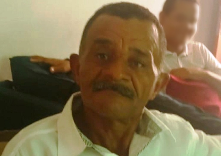 Vítima do latrocínio Sr. Antônio Enrique da Silva (Foto: Reprodução)