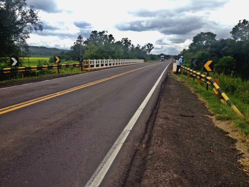  Pontes das rodovias federais correm riscos de desabamentos no sertão da Paraíba. (Foto: Reprodução).