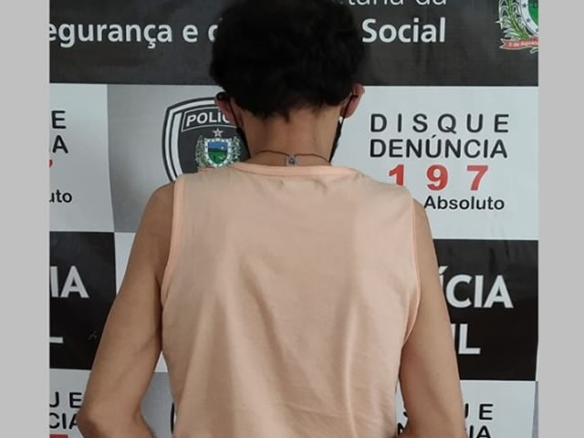 Os agentes civis após realizarem um trabalho investigativo, lograram êxito na prisão do acusado no bairro Bivar Olinto. (Foto Divulgação Polícia Civil).