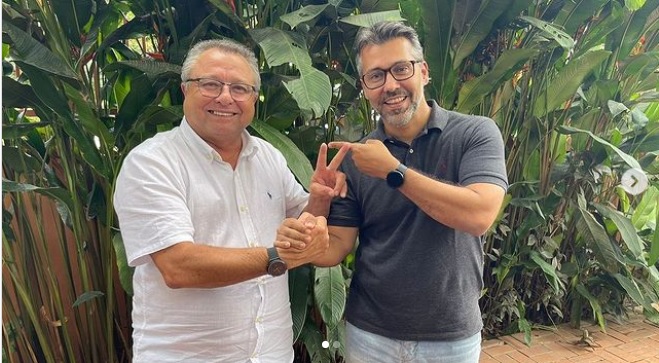Leonardo Gadelha e Airton Pires formam dobradinha em Cajazeiras. (Foto: Divulgação).