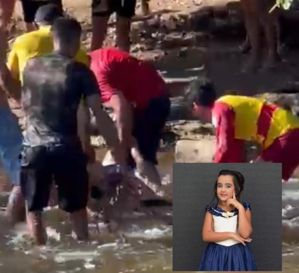 Vídeo: Criança morre vítima de afogamento enquanto tomava banho em rio na zona rural de Aparecida