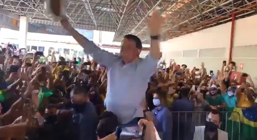 Essa é a primeira visita de Bolsonaro ao estado de Sergipe desde que foi eleito. (Foto: Reprodução).
