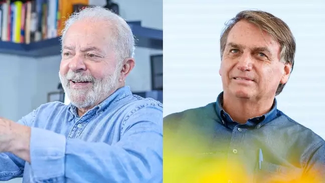 O ex-presidente Lula lidera as pesquisas de intenção de voto para o Planalto, seguido pelo presidente Jair Bolsonaro. (Foto: Estadão)