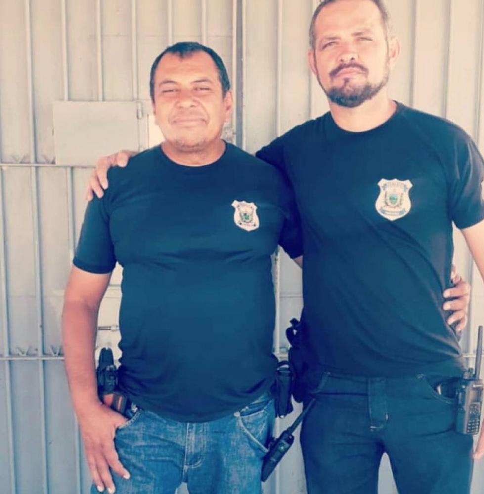 O Diretor Joaquim Rodrigues juntamente com a equipe de policiais penais realizaram a recepção do novo diretor adjunto (Foto: Reprodução)