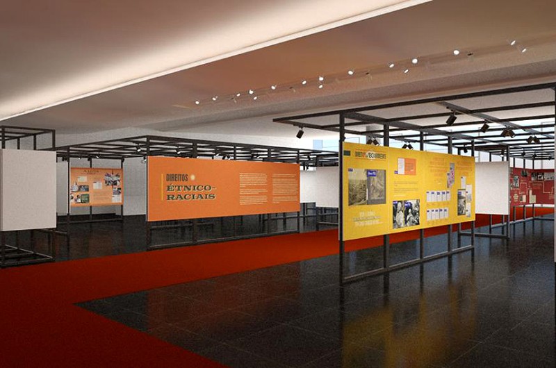 A exposição será aberta ao público na próxima quinta-feira, no Salão Negro do Congresso - Comunicação Interna/Senado Federal
