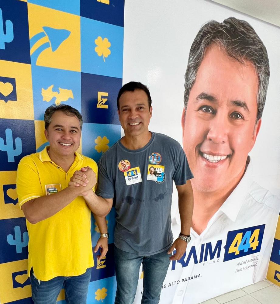Efraim recebe mais uma apoio em sua campanha para o Senado Federal deste ano (Foto: Divulgação)