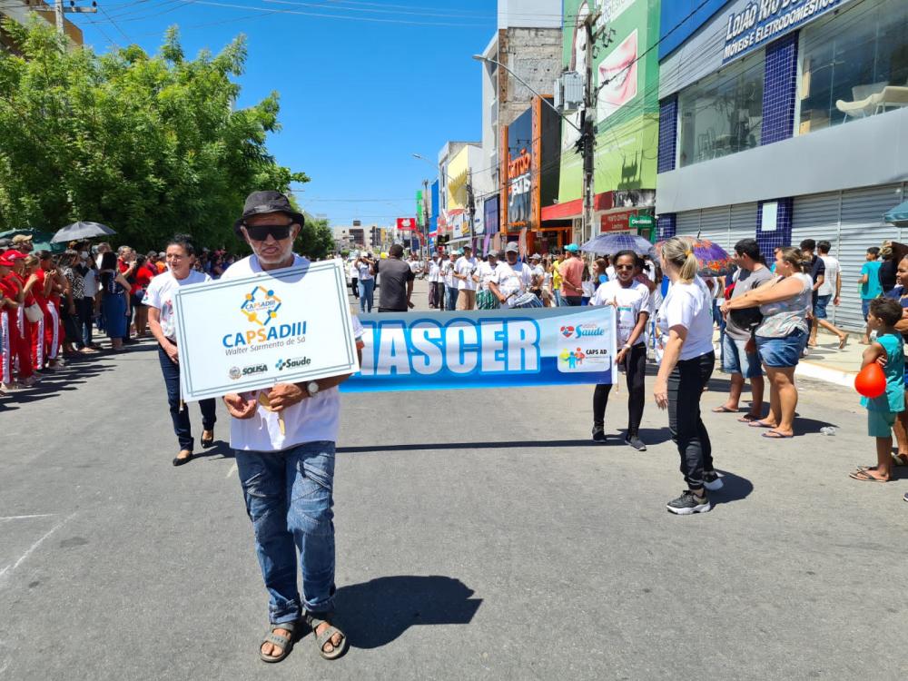 Projeto Renascer foi apresentado por integrantes do CAPS AD de Sousa (Foto: Divulgação)