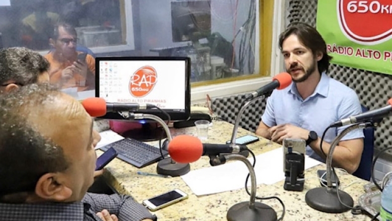 Pedro deixou claro que quem for para o segundo turno com João, terá o apoio dos demais (Foto: Divulgação)