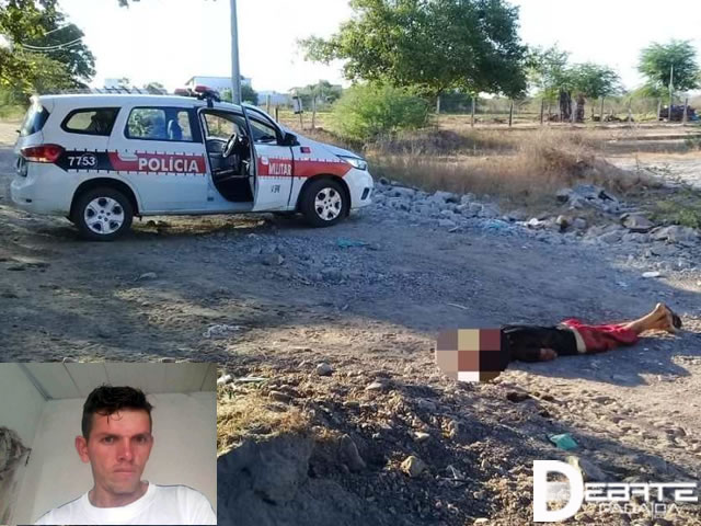 O corpo da vítima foi encaminhado ao NUMOL de Patos, para ser feita a necrópsia. (Foto: Reprodução Redes Sociais).