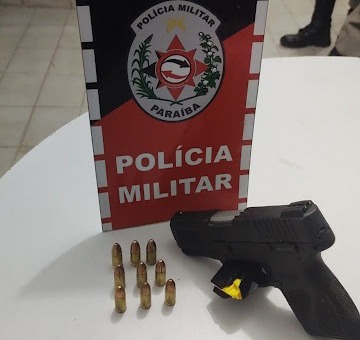 O acusado recebeu voz de prisão e em seguida foi encaminhado à Delegacia Distrital de Sousa (Foto: Reprodução)