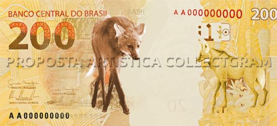 Imagem ilustrativa - Cédula de R$ 200 passa a circular a partir desta quarta. 