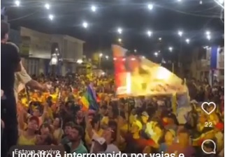 Irritado em discurso, Lindolfo Pires é interrompido por vaias e acusa funcionários da 10ª Região de Educação de mal-educados: “vieram aqui para atrapalhar”