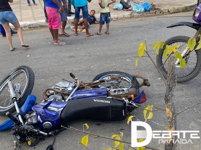 Uma equipe do SAMU esteve no local para prestar socorro a vítima, e em seguida encaminhou o jovem ao Hospital Regional de Sousa. (Foto Reprodução Redes Sociais).