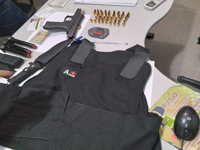 Segundo informações, o acusado se passava por policial penal para praticar os delitos (Foto Divulgação PC/PB)