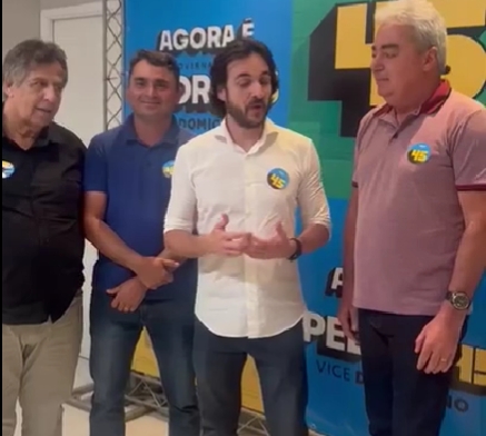 Pedro anuncia apoio da oposição de Nazarezinho ao Governo do Estado (Foto: Reprodução)