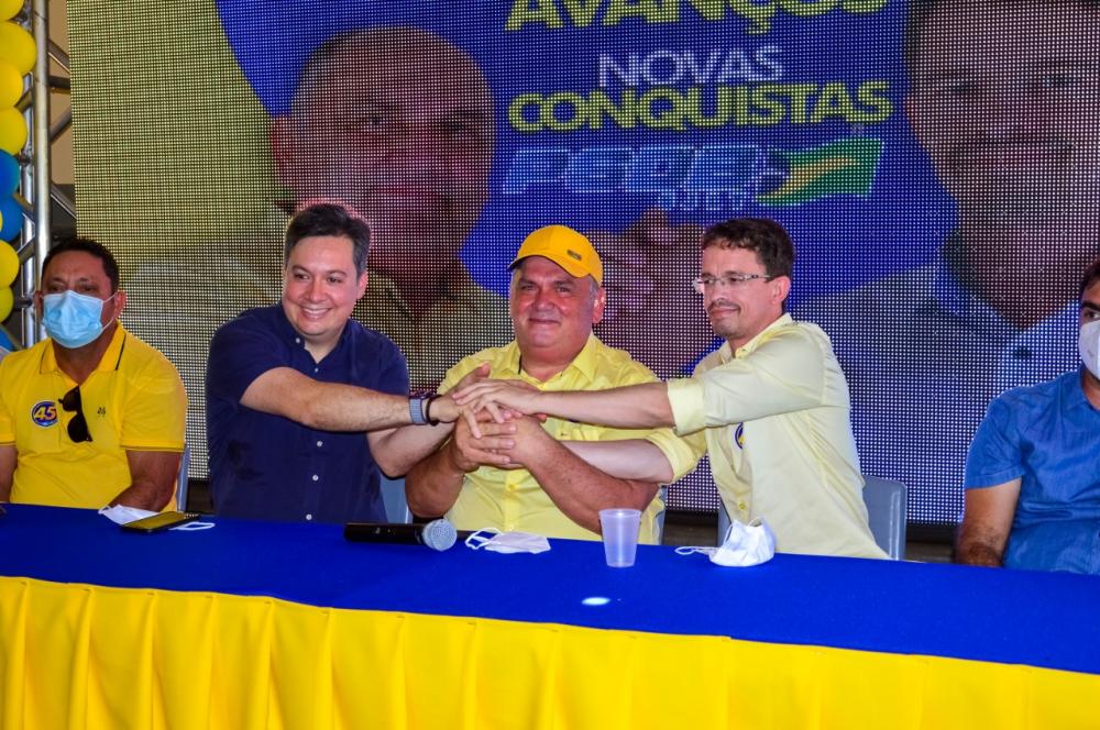 A convenção partidária adotou todas as medidas e segurança e seguiu todas as normas de combate e prevenção ao novo coronavírus. (Foto: Reprodução).