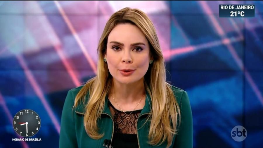 Rachel chegou ao SBT em 2011 vinda da afiliada da rede na Paraíba, a TV Tambaú, onde estava desde o início dos anos 2000. (Foto: Reprodução).