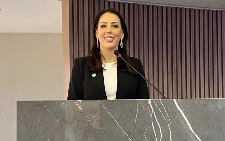 Rebeca Sodré (União Brasil) anuncia apoio a Pedro Cunha Lima neste segundo turno (Foto: Divulgação)