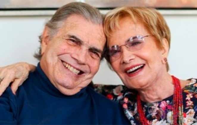 Tarcísio Meira e Glória Menezes, um dos casais mais famosos das novelas brasileiras, foram dispensados da Globo. (Foto: Reprodução).