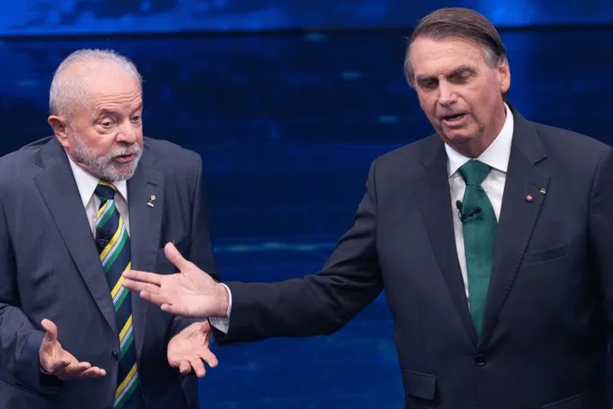 Lula (PT), Bolsonaro (PL). (Foto: Reprodução).